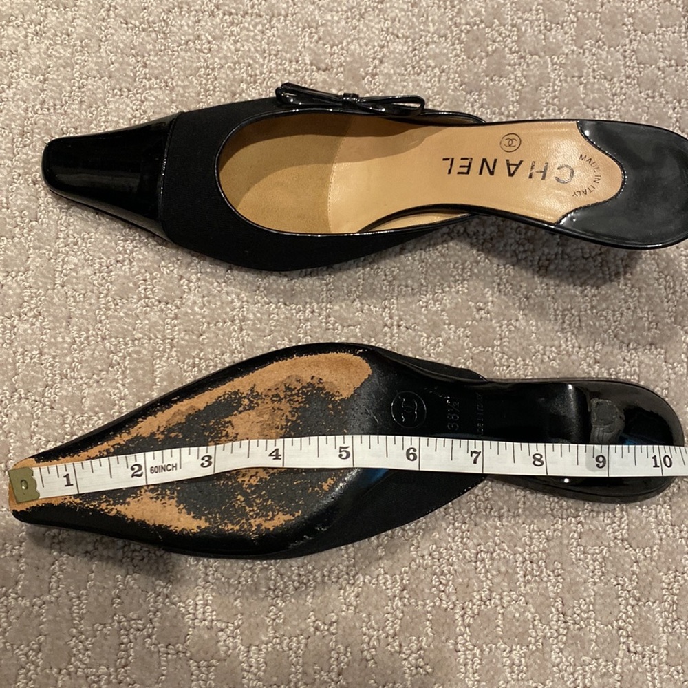 Authentic Chanel Kitten Heel mules - Picture 8 of 8